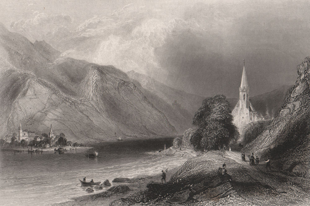 Devil's Wall (Pfahlgraben/Limes Germanicus) St. Johns, Bavaria. Danube 1840